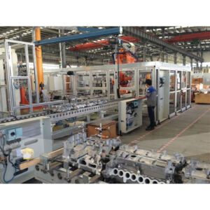 Assembly Line Protective Fence